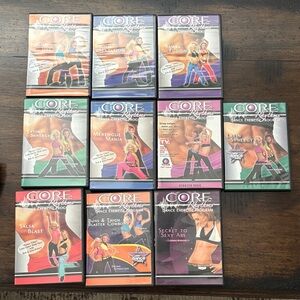 Dance Exercise DVDs Set of 10